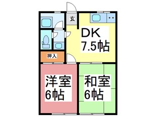 物件間取画像